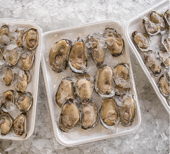 Heavenly Headley oyster tray